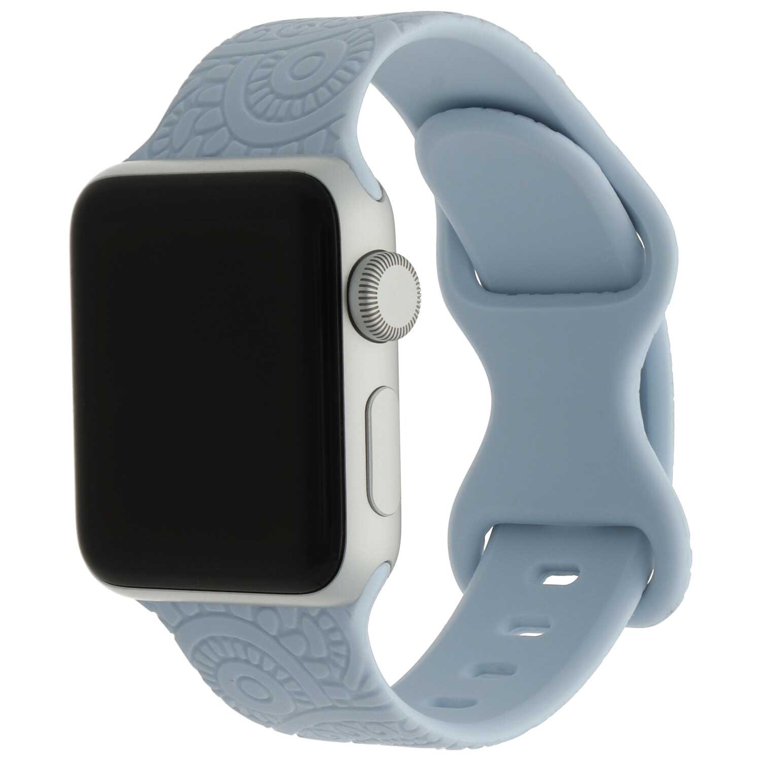 Correa deportiva estampada para el Apple Watch - Ibiza azul