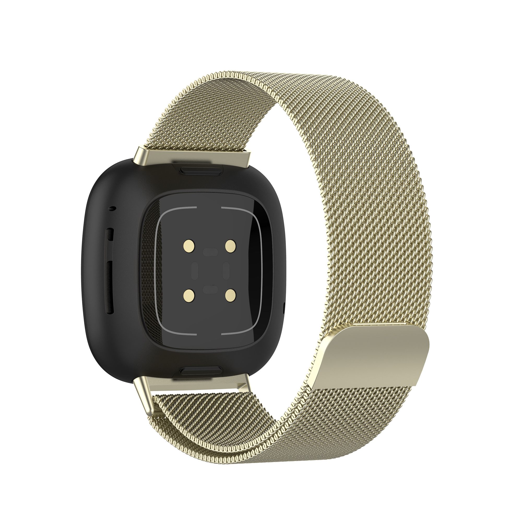 Correa Milanese loop para el Fitbit Versa 3 / Sense - champán