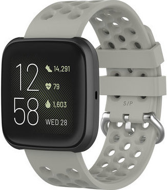 Correa deportiva point para el Fitbit Versa - gris