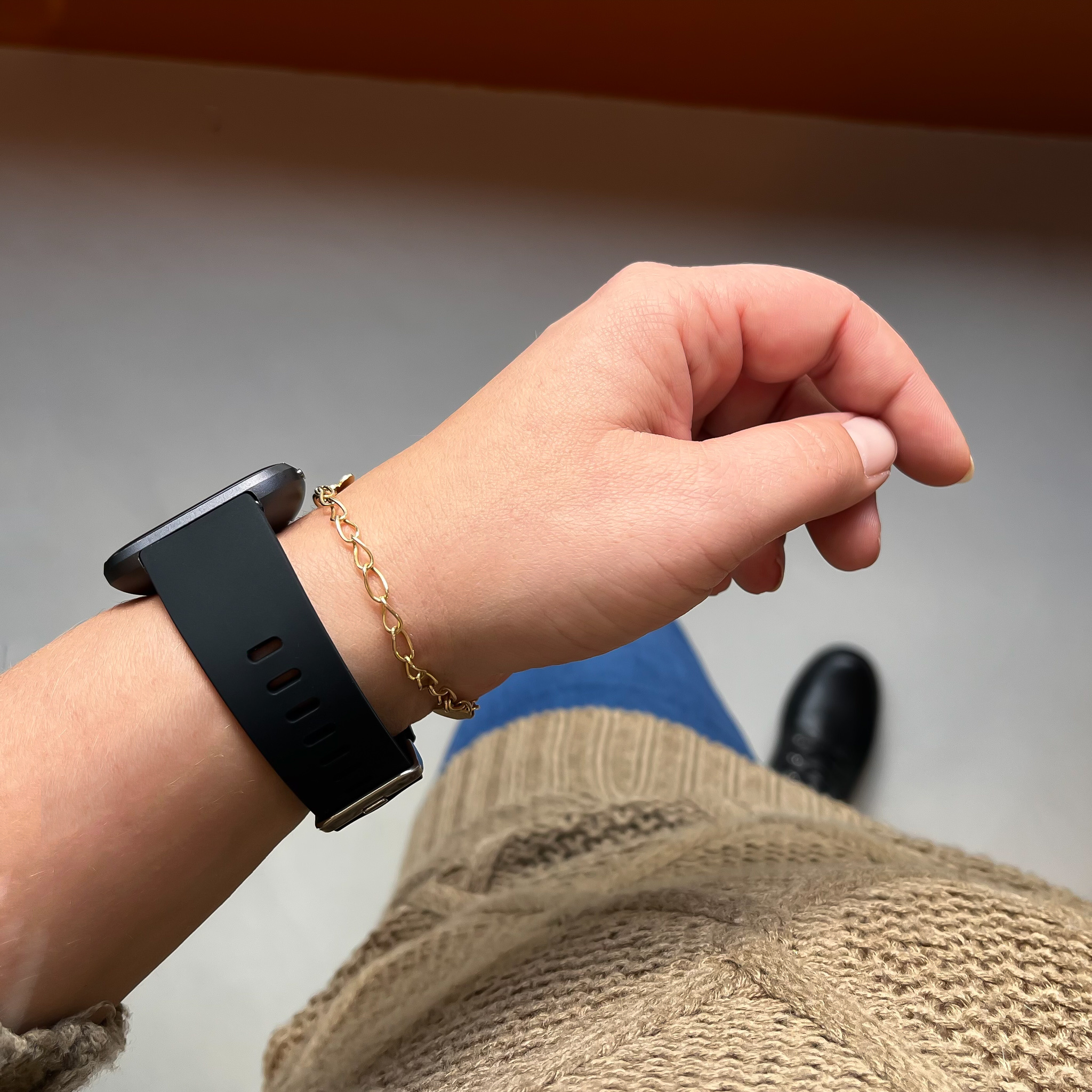 Correa deportiva para el Fitbit Versa - negra