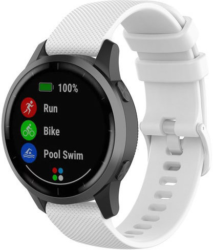 Garmin Correa con hebilla deportiva Vivoactive / Vivomove - blanca