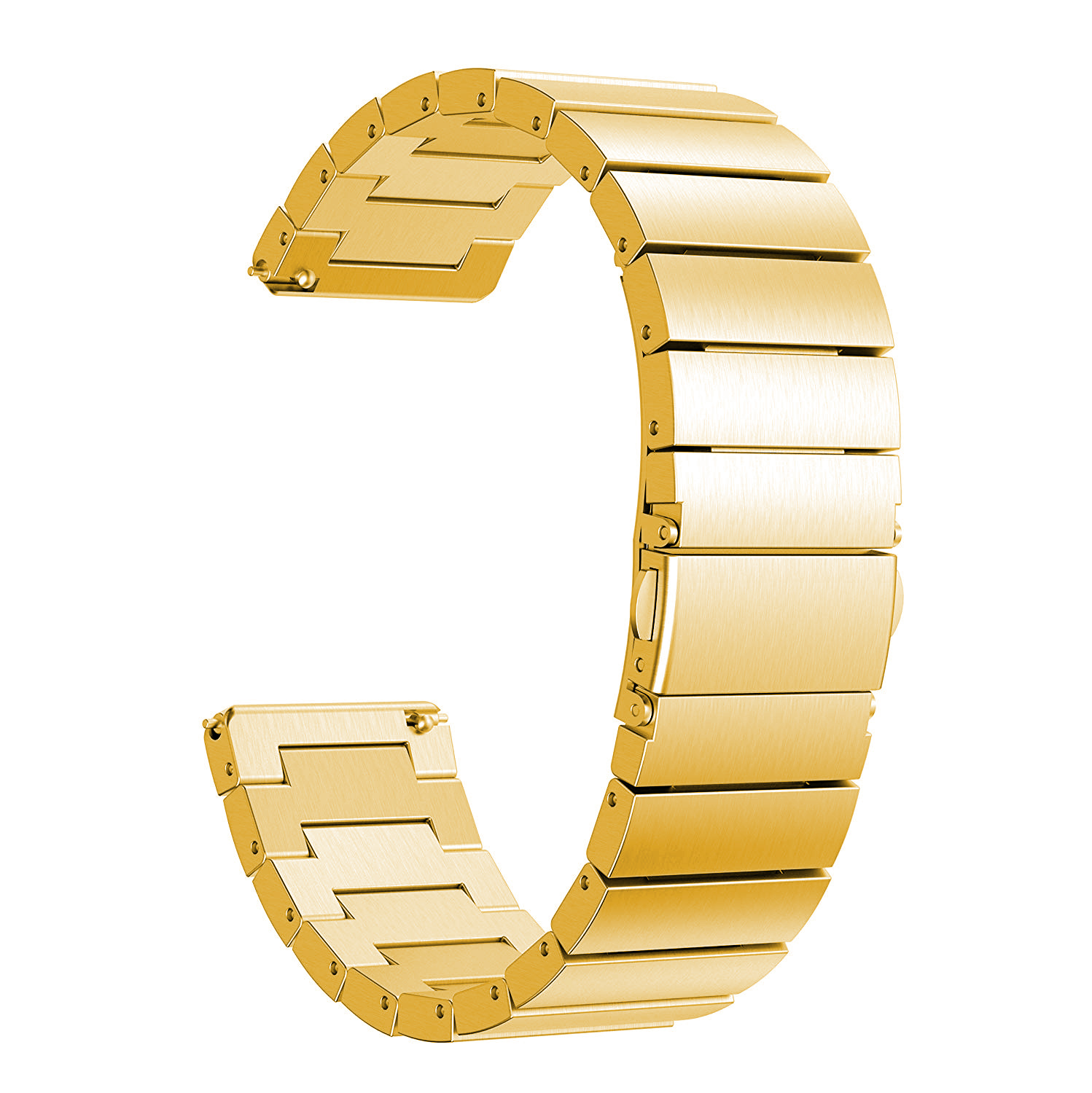 Correa de eslabones de acero para el Fitbit Versa - oro